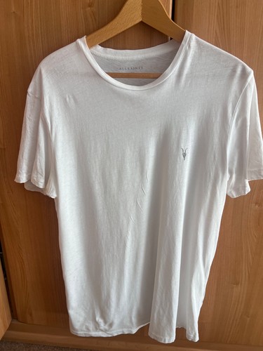 Allsaints mens white - t, shirt