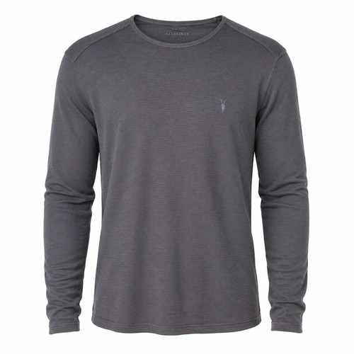 Allsaints waffle long sleeve - long,