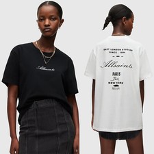 All Saints Womens Logo T-Shirt